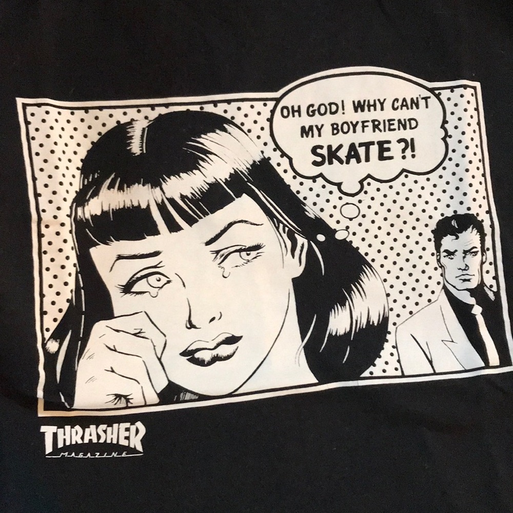 thrasher tee
